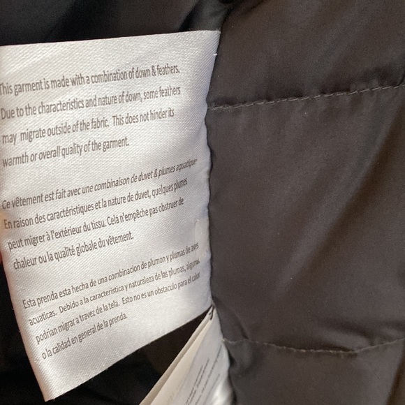 Michael kors gray puffer down winter fur trimmed jacket - Picture 10 of 12